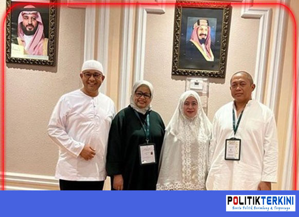 Puan Maharani Dan Ganjar Pranowo Bertemu  Anies Baswedan Saat Ibadah Haji Di Makkah