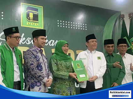 Khofifah Dan Emil Dardak Maju di Pilkada Jatim 2024, PPP  Sampaikan Dukungan