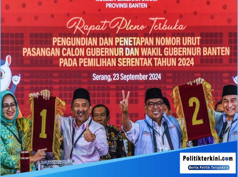 Menjelang Debat Pilgub, Dua Pasangan Calon Gubernur Banten Soroti Program Unggulan Masing-Masing