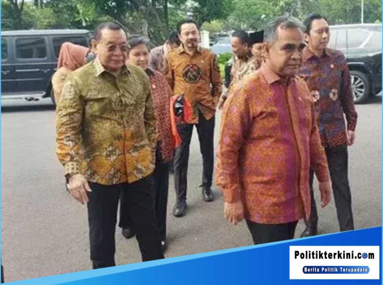 Sampaikan Undangan Pelantikan Prabowo-Gibran Pimpinan MPR Temui Presiden Jokowi di Istana