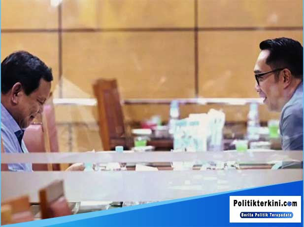 Istana Mengungkap Alasan Di Balik Pertemuan Antara Prabowo dan Ridwan Kamil Yang Berbasis Kedekatan Pribadi